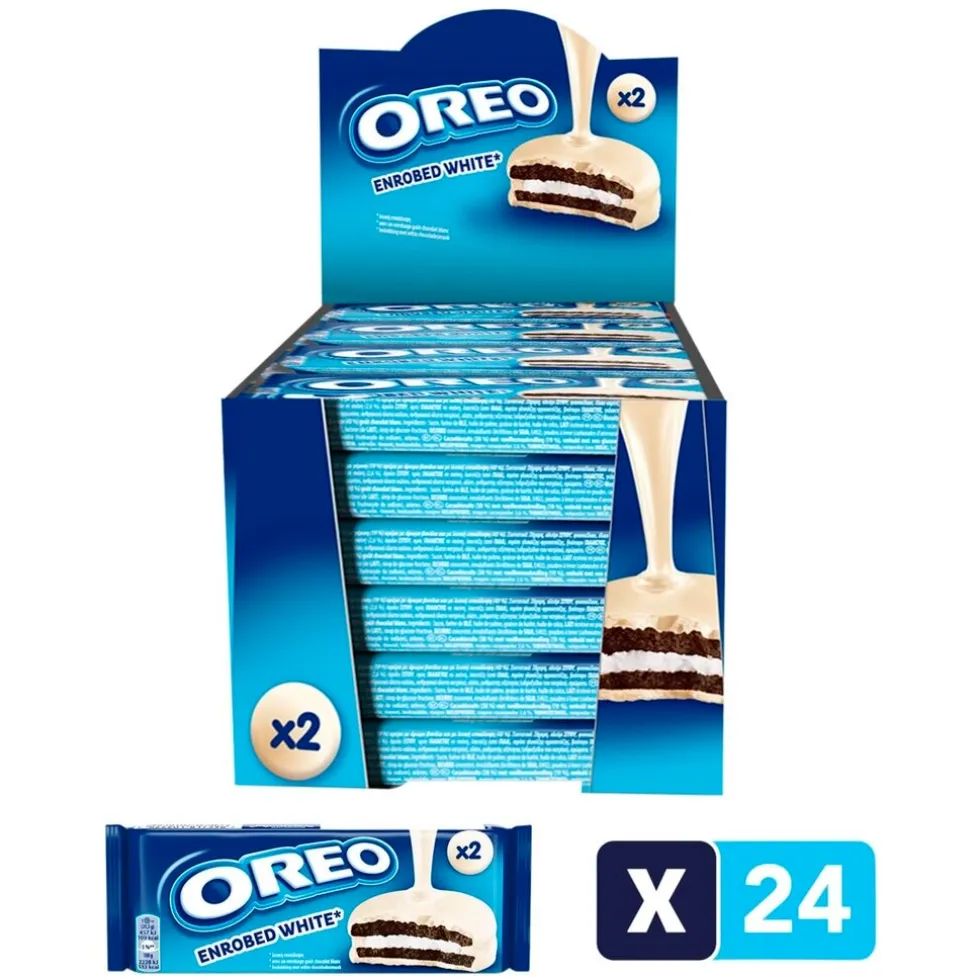 Oreo Koekjes Omhuld met Witte Chocoladesmaak XL Doos