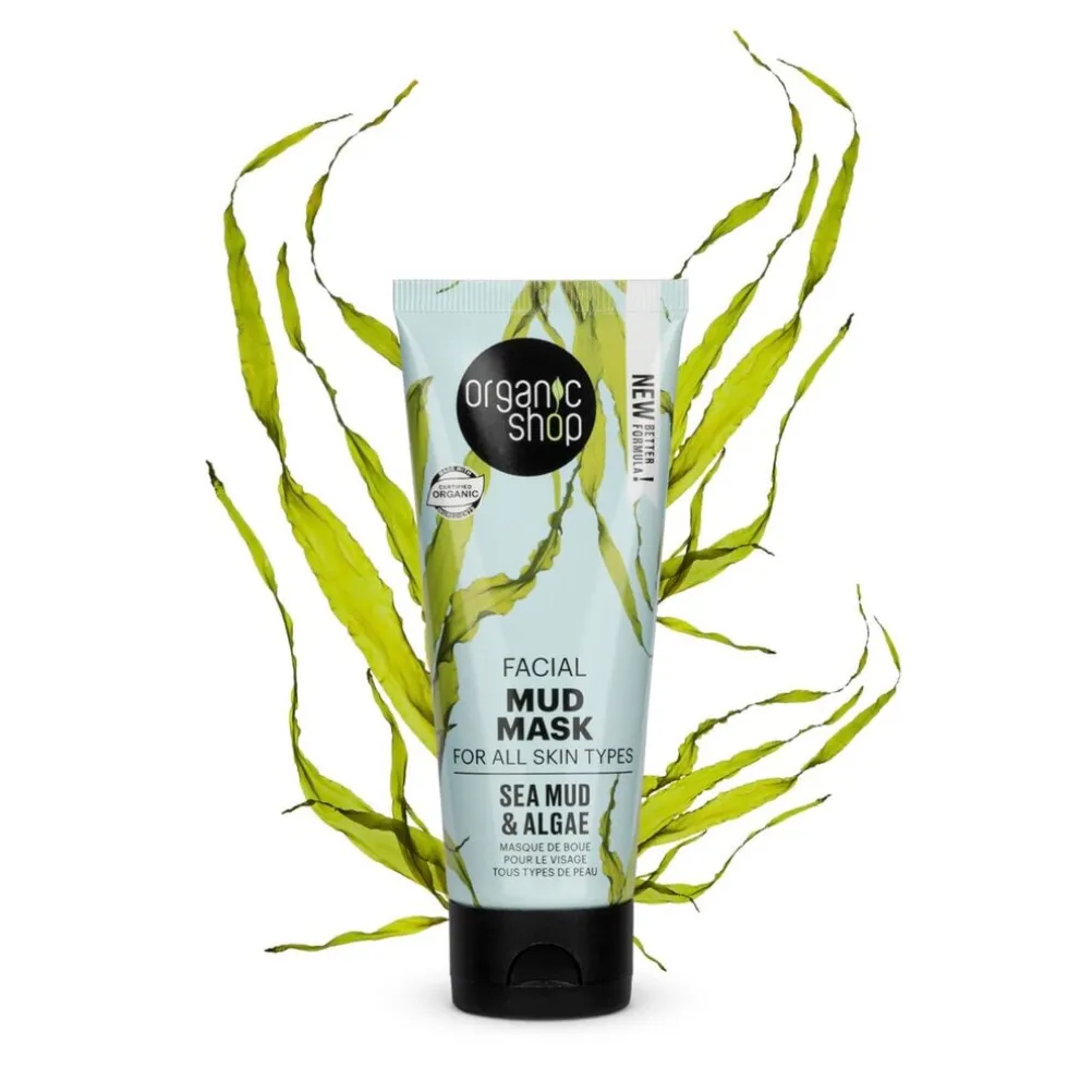 Organic Shop Sea Mud Algae Facial Mud Mask