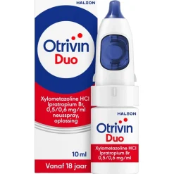 Otrivin Duo Xylometazoline HCl Ipratropium Br, 0,5/0,6 mg/ml Neusspray