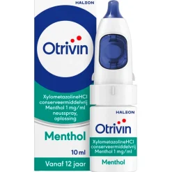 Otrivin Menthol Xylometazoline HCI 1 mg/ml Neusspray
