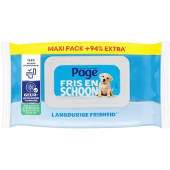 Page Fris en Schoon Vochtig Toiletpapier