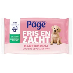 Page Fris en Zacht Vochtig Toiletpapier
