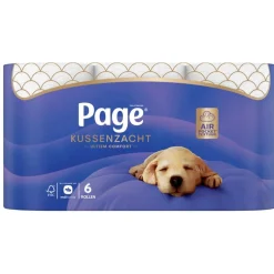 Page Kussenzacht Toiletpapier