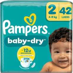 Pampers Baby-Dry Maat 2 Luiers