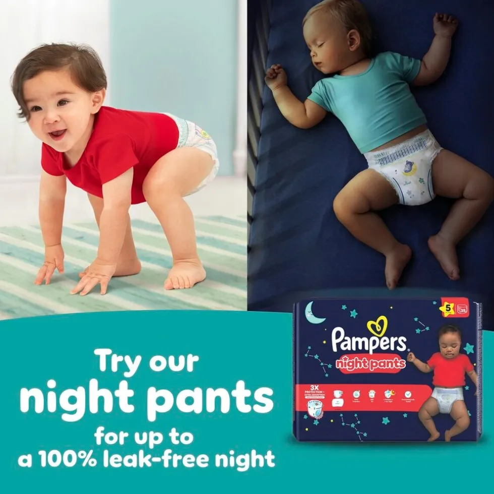 Pampers Baby-Dry Pants Maat 8 Luierbroekjes