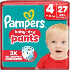 Pampers Baby-Dry Pants Maat 4 Luierbroekjes