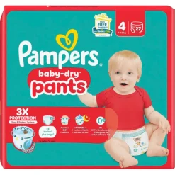 Pampers Baby-Dry Pants Maat 4 Luierbroekjes