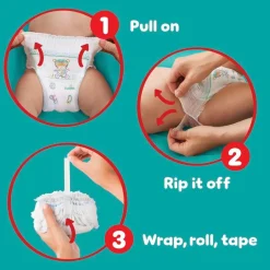 Pampers Baby-Dry Pants Maat 4 Luierbroekjes