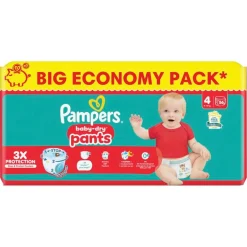 Pampers Baby-Dry Pants Maat 4 Luierbroekjes