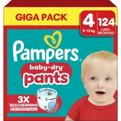 Pampers Baby-Dry Pants Maat 4 Luierbroekjes