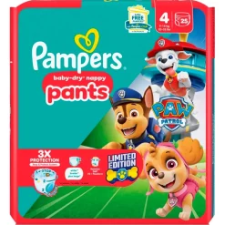 Pampers Baby-Dry Paw Patrol Pants Maat 4 Luierbroekjes