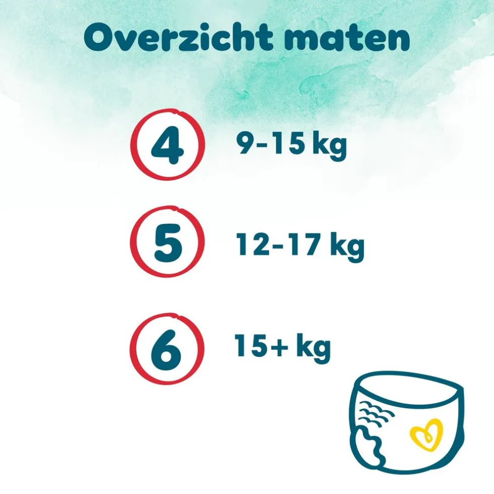 Pampers Harmonie Pants Maat 4 Luierbroekjes