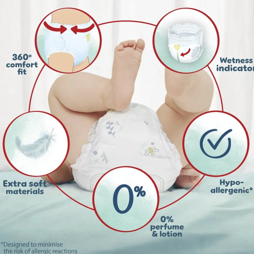 Pampers Harmonie Pants Maat 4 Luierbroekjes