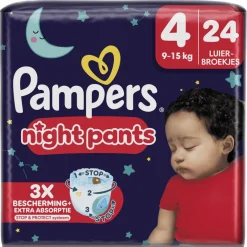 Pampers Night Pants Maat 4 Luierbroekjes