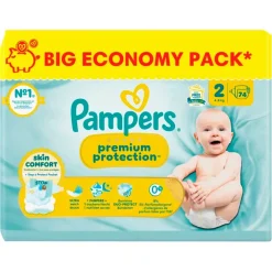 Pampers Premium Protection Maat 2 Luiers