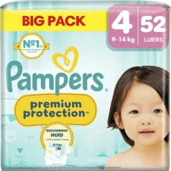 Pampers Premium Protection Maat 4 Luiers