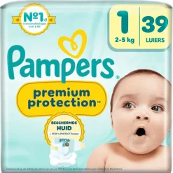 Pampers Premium Protection Maat 1 Luiers
