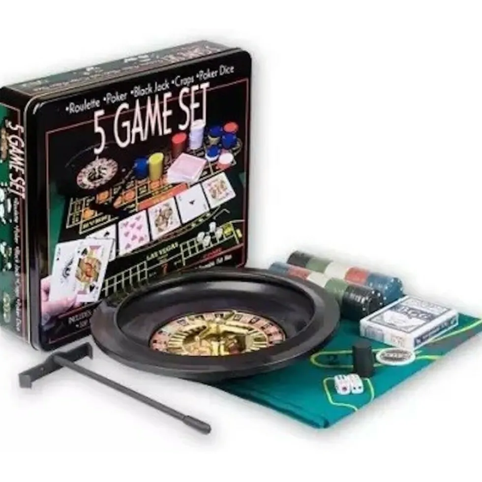 Pegasi 5 in 1 Casino set