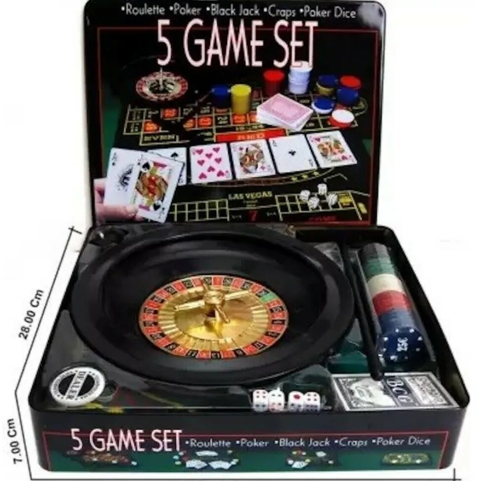 Pegasi 5 in 1 Casino set