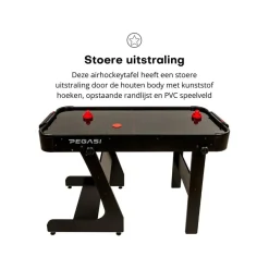 Pegasi airhockeytafel Airstream 4ft inklapbaar