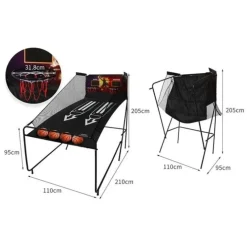 Pegasi basketbal arcade game