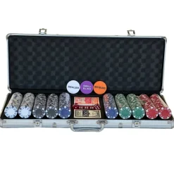 Pegasi pokerset 500 chips koffer