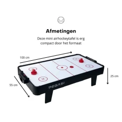 Pegasi airhockeytafel Mini
