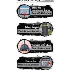 Pegasi Basketbalpaal Basic Kids