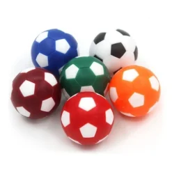 Pegasi Tafelvoetbal balletjes Multi-color per 6st.