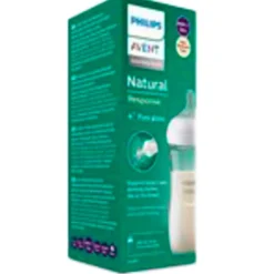 Philips Avent Natural Response Fles Glas 240ml – Flow 3 – BPS vrij- 1 fles