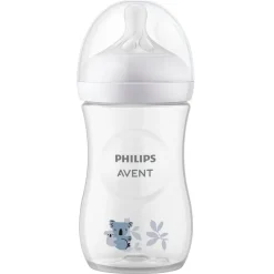 Philips Avent Natural Response SCY903/67 1m+ Koala Babyfles met Natuurlijke Zuigreflex Flesspeen