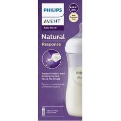 Philips Avent Natural Response SCY906/01 Babyfles met Natuurlijke Zuigreflex Flesspeen