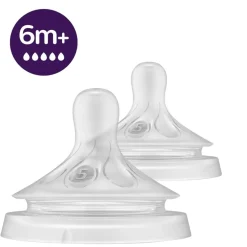 Philips Avent Natural SCY965/02 6+M Flesspeen