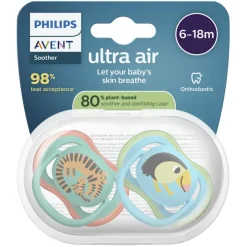 Philips Avent Soother Air 6-18M SCF087/11 fopspeen