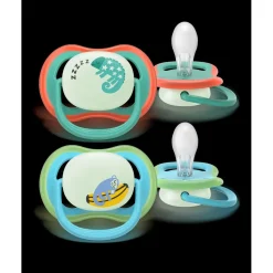 Philips Avent Soother Ultra Air 6-18M SCF376/28 Nighttime Fopspeen