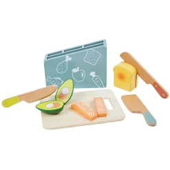 Playing Kids Houten Snijset