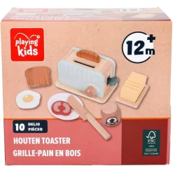 Playing Kids Houten Toaster