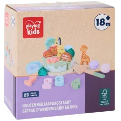 Playing Kids Jungle Verjaardagstaart