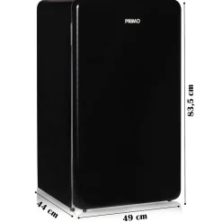 PRIMO PR151RKZ Energie E Retro Koelkast 93 L