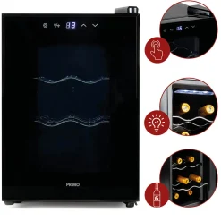 PRIMO PR168WK Energie E Wijnkoeler 6 flessen