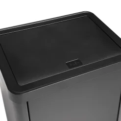 QLT Push Prullenbak Knockdown met Deksel