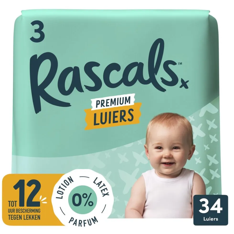 Rascal + Friends Maat 3 Premium Luiers