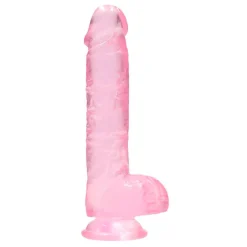 Real Rock Crystal Clear Dildo