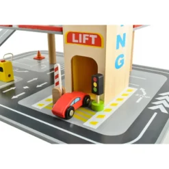 Rijoka Houten Parkeergarage Parking met lift Inclusief accessoires