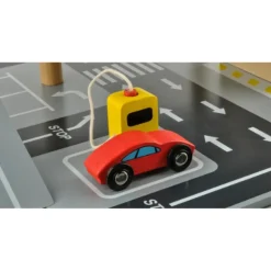 Rijoka Houten Parkeergarage Parking met lift Inclusief accessoires