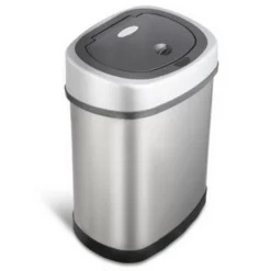 Rijoka Prullenbak met Sensor 12 Liter RVS Soft Close Vingerafdrukvrij