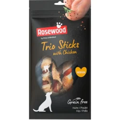 Rosewood Medium Trio Sticks Hondensnacks