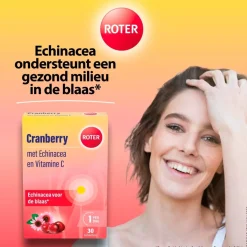 Roter Cranberry Vitamine C en Echinacea Tabletten