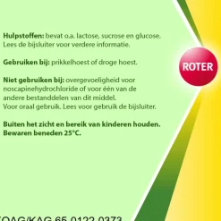 Roter Noscapect Tabletten