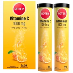 Roter Vitamine C 1000 mg Abrikoos-Sinaasappel Bruistabletten